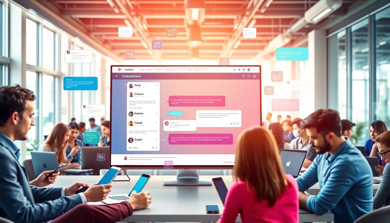 Engage with a chatbot for website on a modern interface, enhancing user experience.