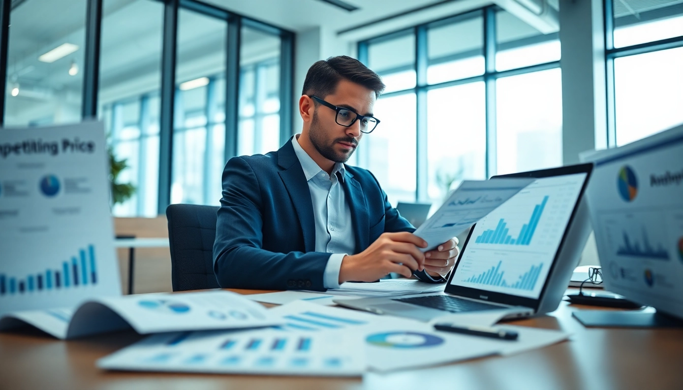 Find competitor pricing through dedicated analysis of market data presented in a professional workspace.