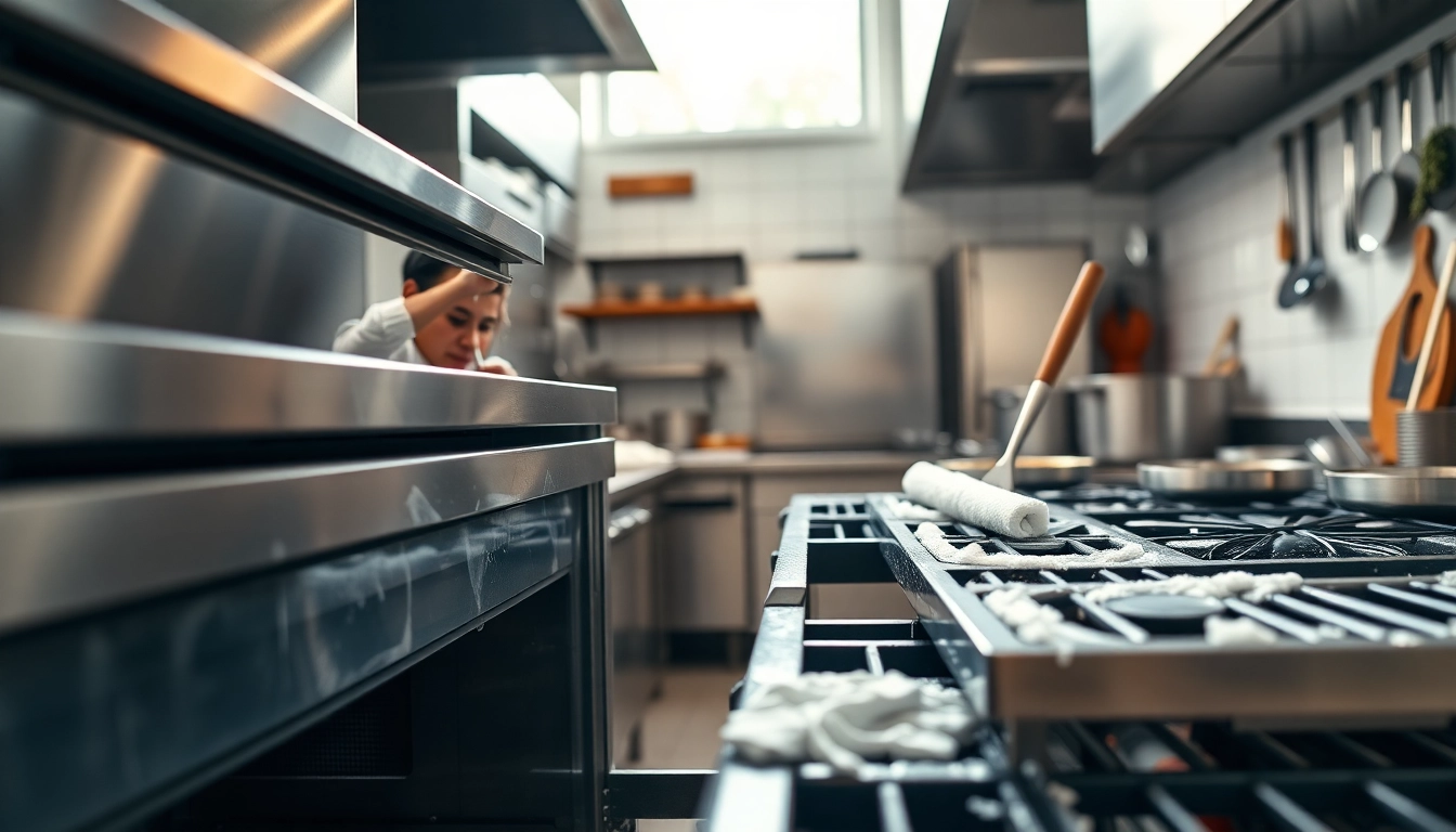 Enhance your Restaurant Cooking Appliance Cleaning with a meticulous and professional cleaning process.