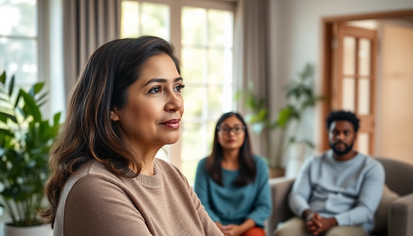 Engaging therapy session focused on dealing with grief, fostering healing and understanding.