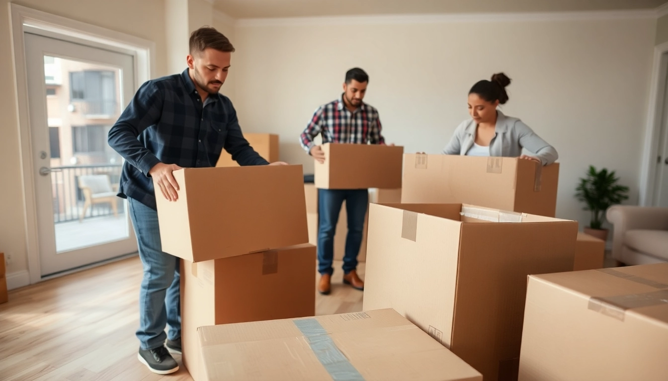 Efficient Bronx movers expertly assisting with a home relocation, ensuring a smooth transition.