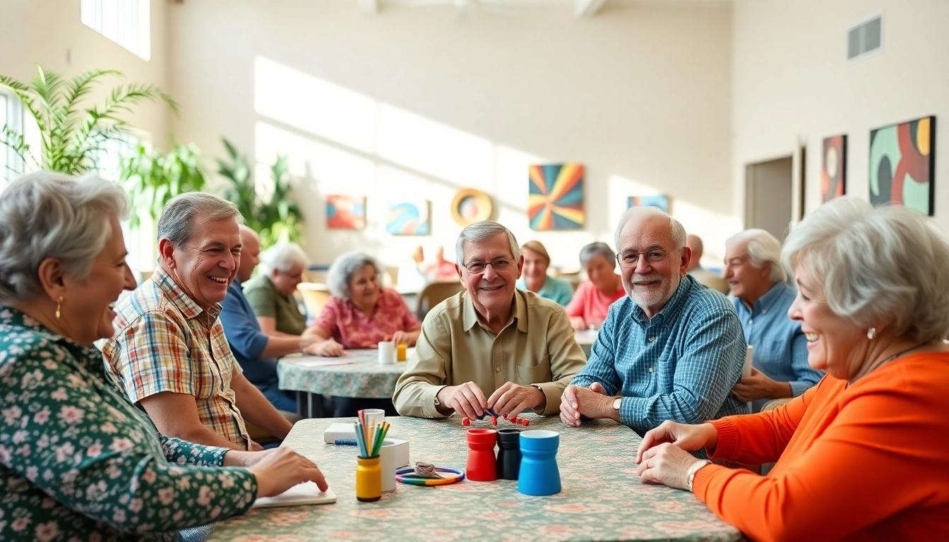 Engaged seniors at the heritage senior center henderson nv partake in community activities, showcasing connection and joy.